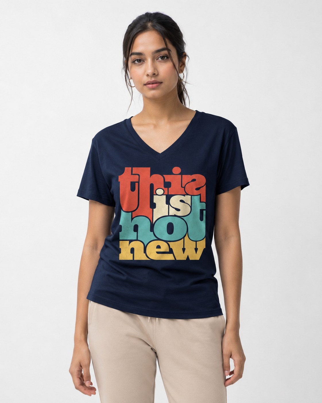 Classic Regular Fit T-shirt For Women