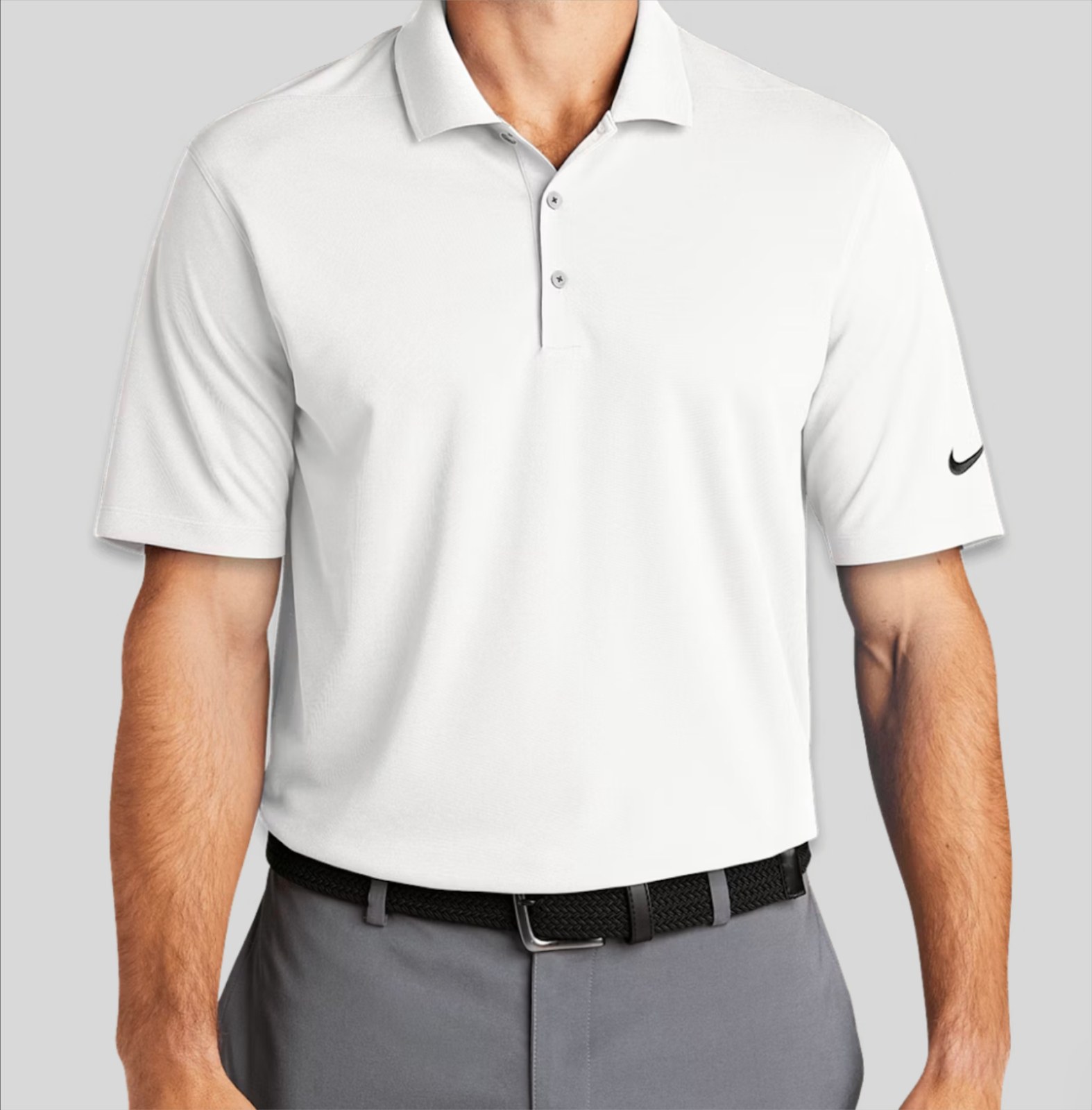 Men's Premium Pique Polo Shirt with Chest Embroidery