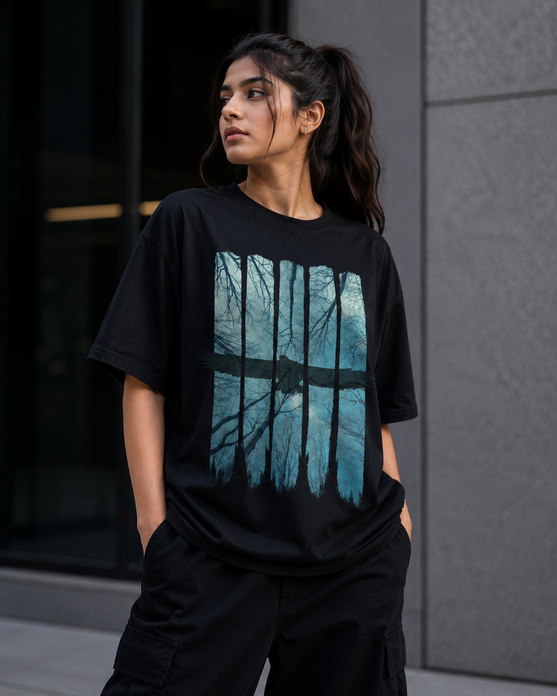 Classic Oversized T-Shirt For Women | 100% Cotton