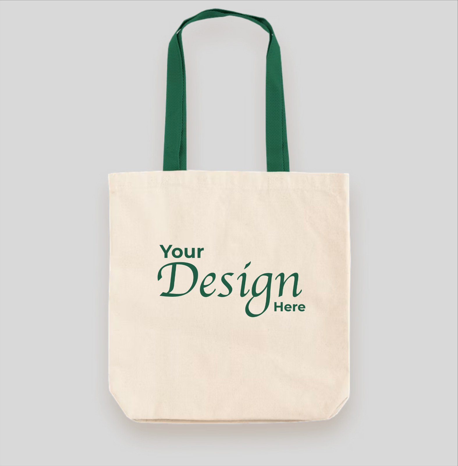 Medium Cotton Canvas Tote Bag