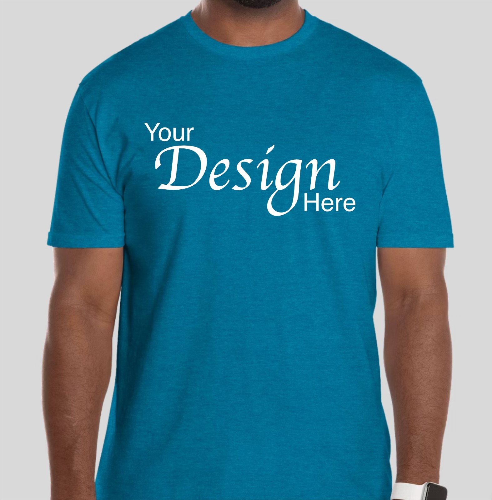Classic Crew Neck T-Shirt for Men | 100% Cotton