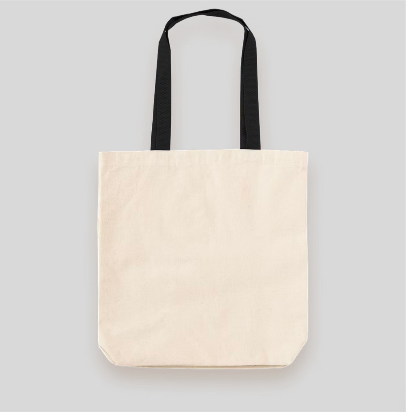 Medium Cotton Canvas Tote Bag
